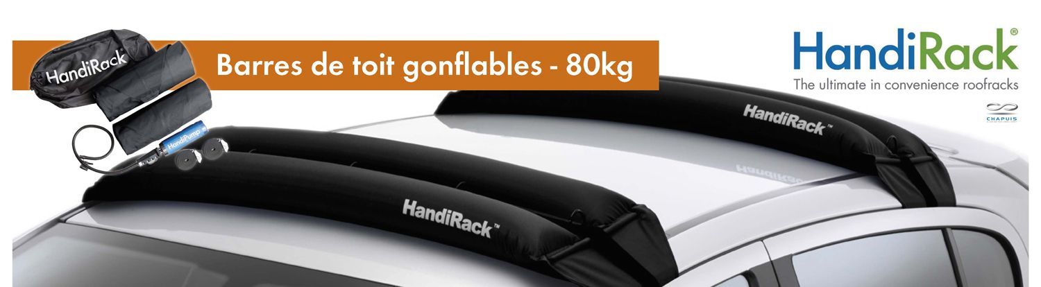 barres de toit gonflables