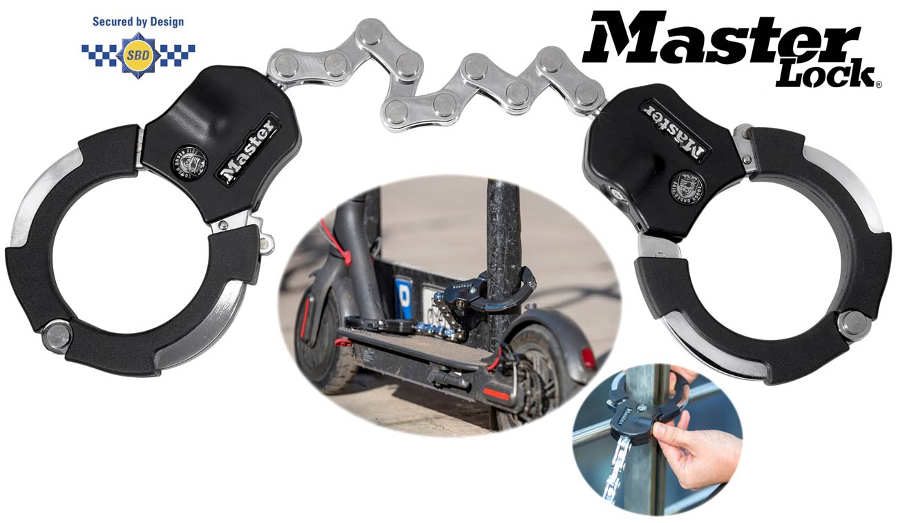 menottes antivol street cuff master lock