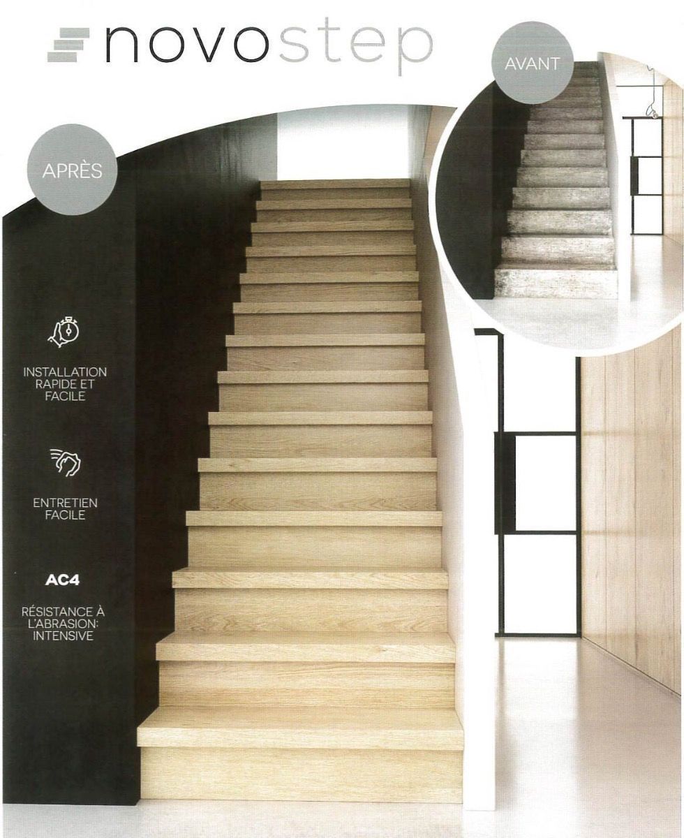 un nouvel escalier en 4 étapes