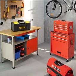 Etablis et rangement d'atelier