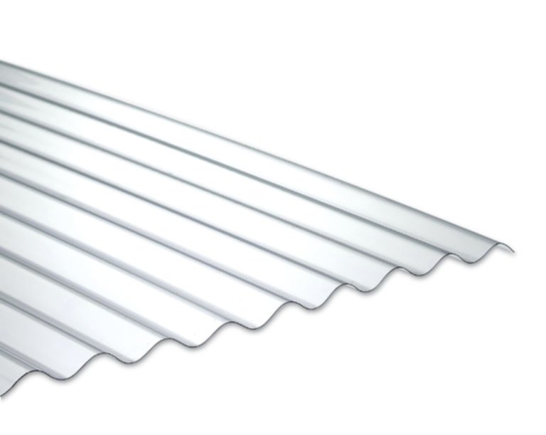Plaque éclairement ondulée ou nervurée PVC 200x90cm - ONDULINE