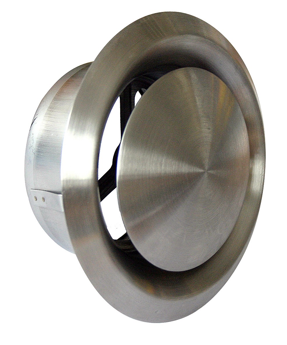 bouche d'insufflation réglable ø100 - inox - AUTOGYRE