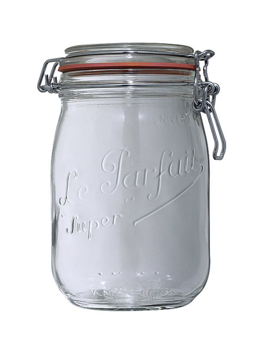 6 Bocaux Le Parfait Super 1L Ø85mm - LE PARFAIT