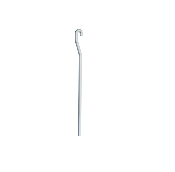 1 Tringle aluminium argent 1,50m spécial cimaise