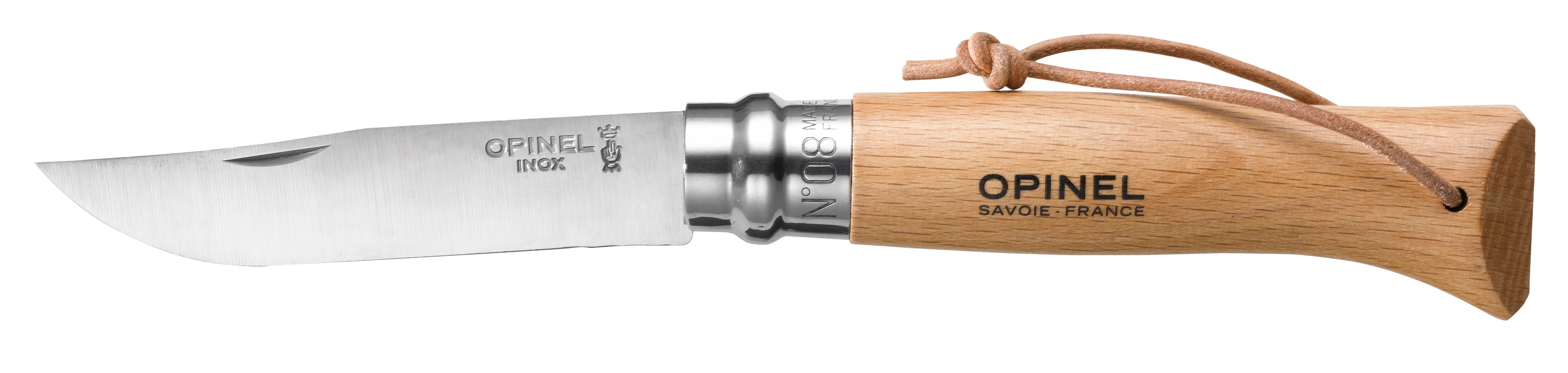 Couteau Baroudeur N°8 Hêtre Naturel - OPINEL