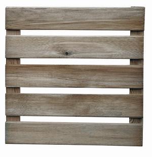 Dalle de terrasse bois Lara 40x40x2.4cm - FOREST STYLE