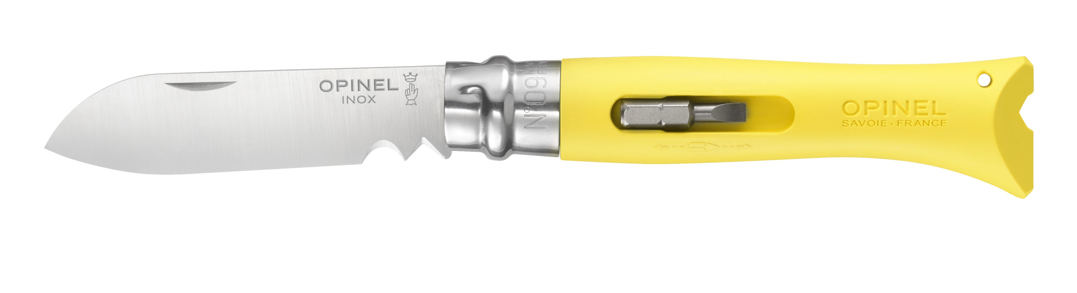 Couteau Bricolage N°9 Jaune - OPINEL