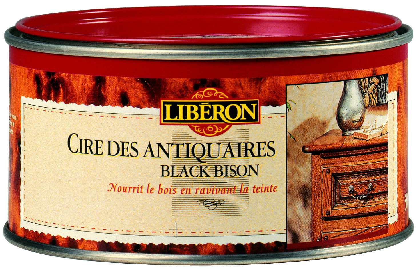 Cire antiquaire « black bison » pâte 0.5L - Incolore- LIBERON