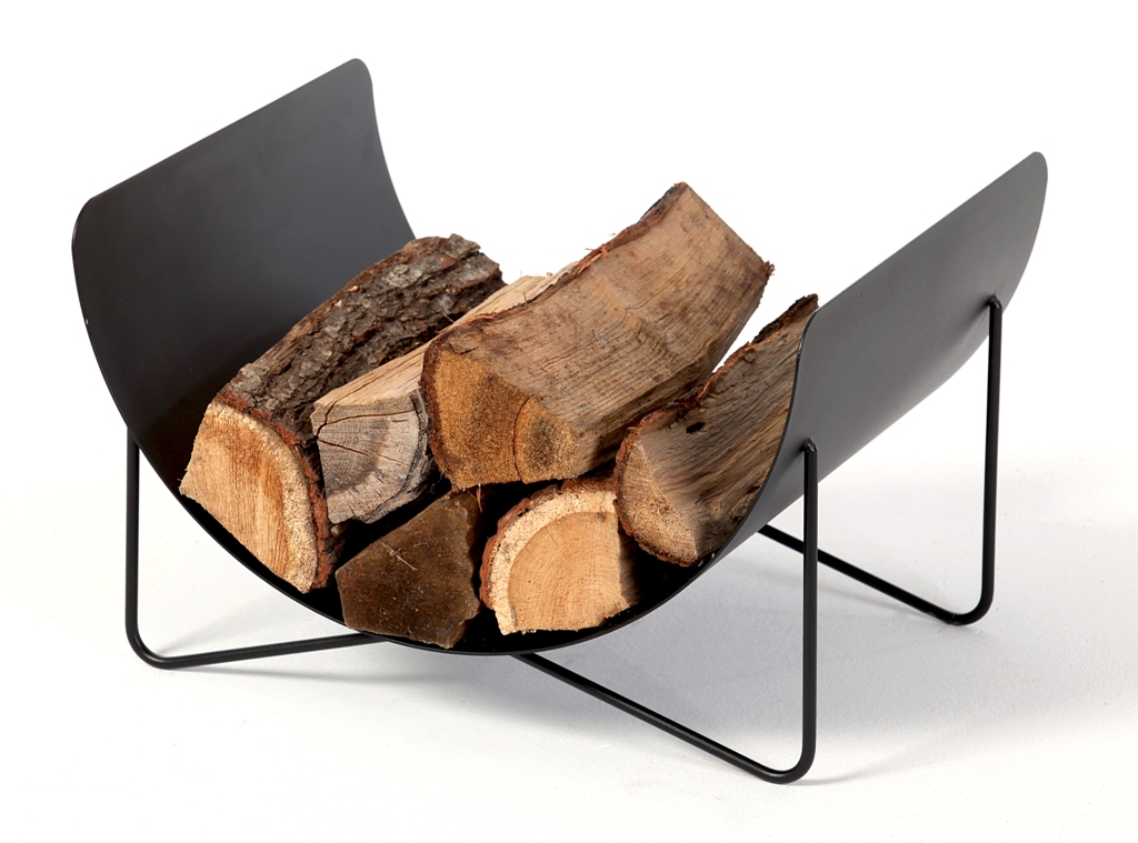 Rangement à bûches de bois Fileo noir - DIXNEUF