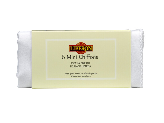6 mini chiffons - LIBERON