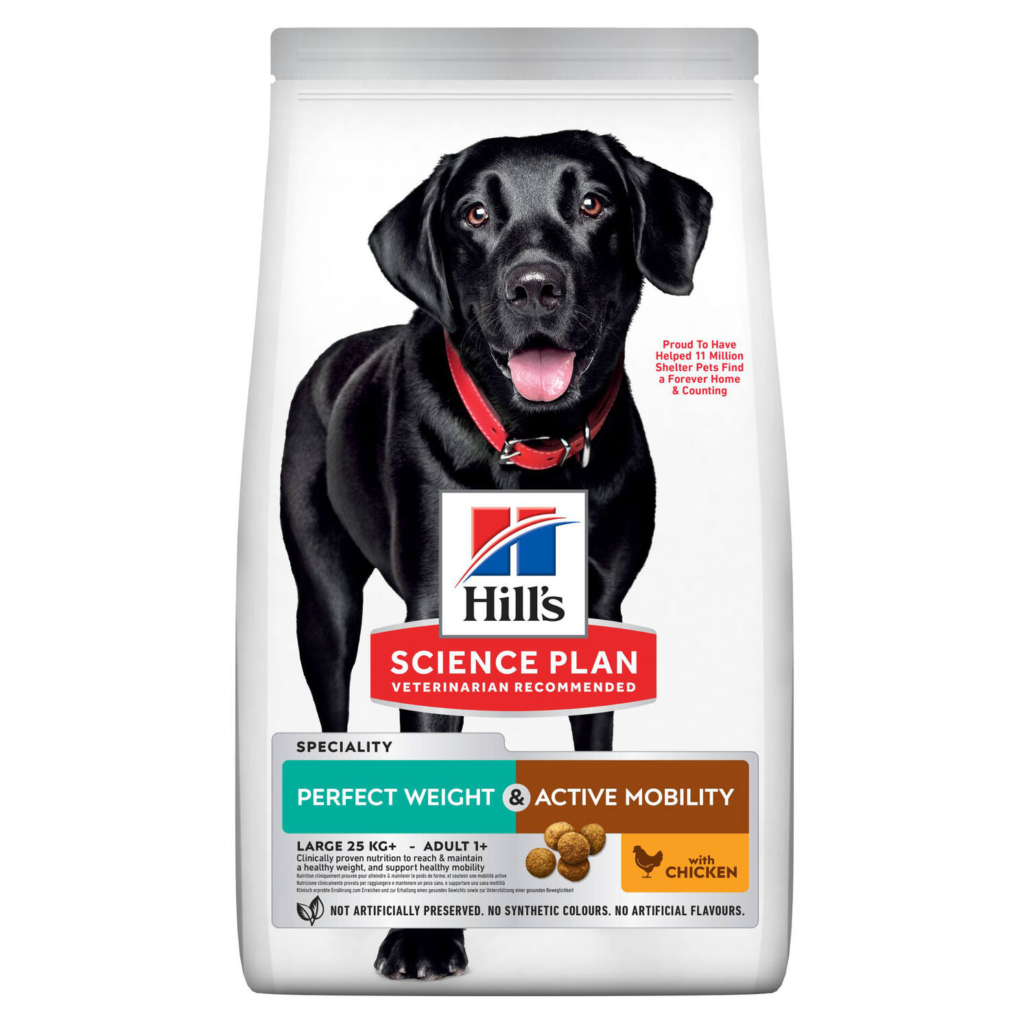 Alimentation chien Adult Perfect Weight+mob Large B 12kg - SCIENCE PLAN