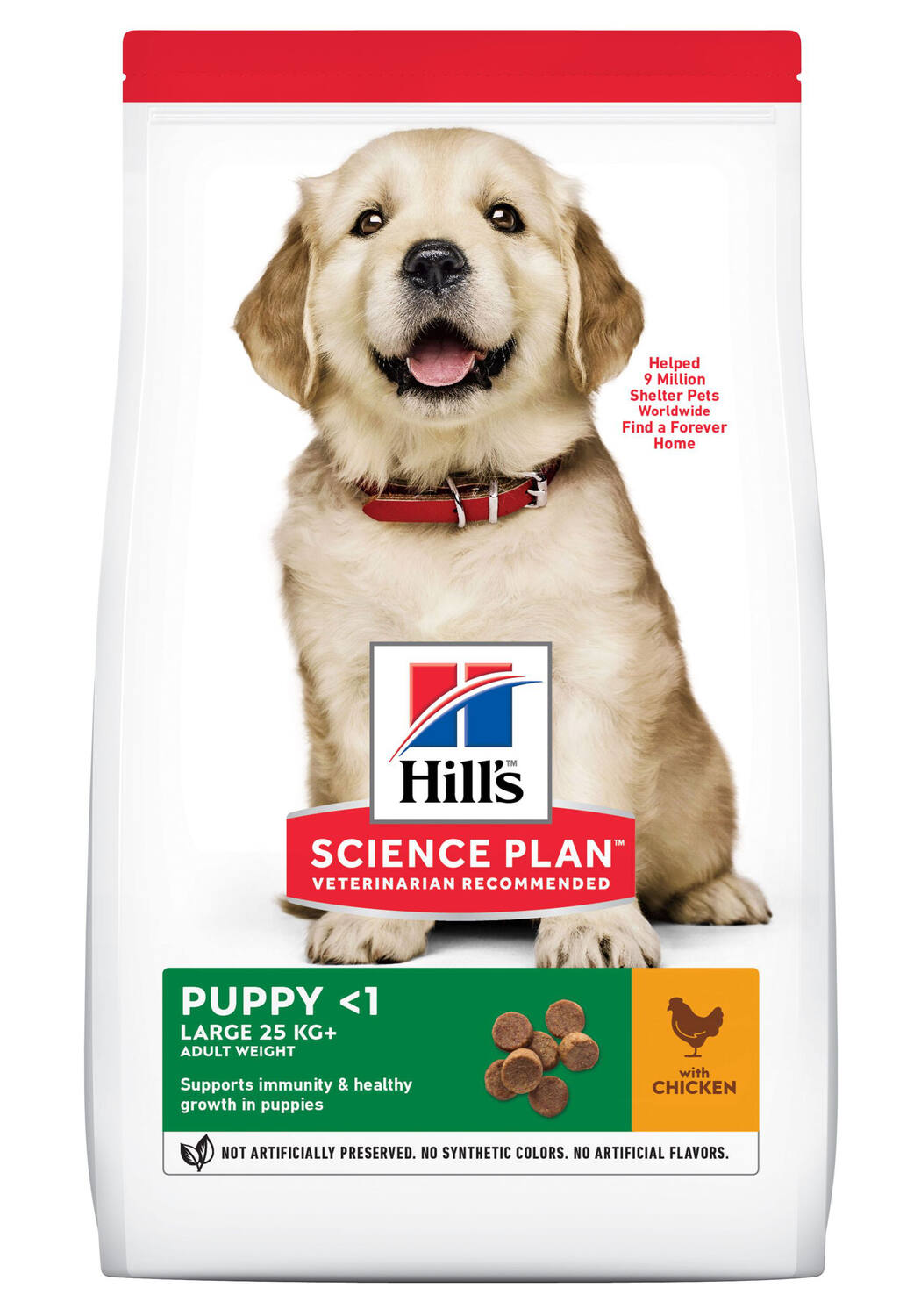 Croquettes chiot poulet 16 kg - HILL'S SCIENCE PLAN
