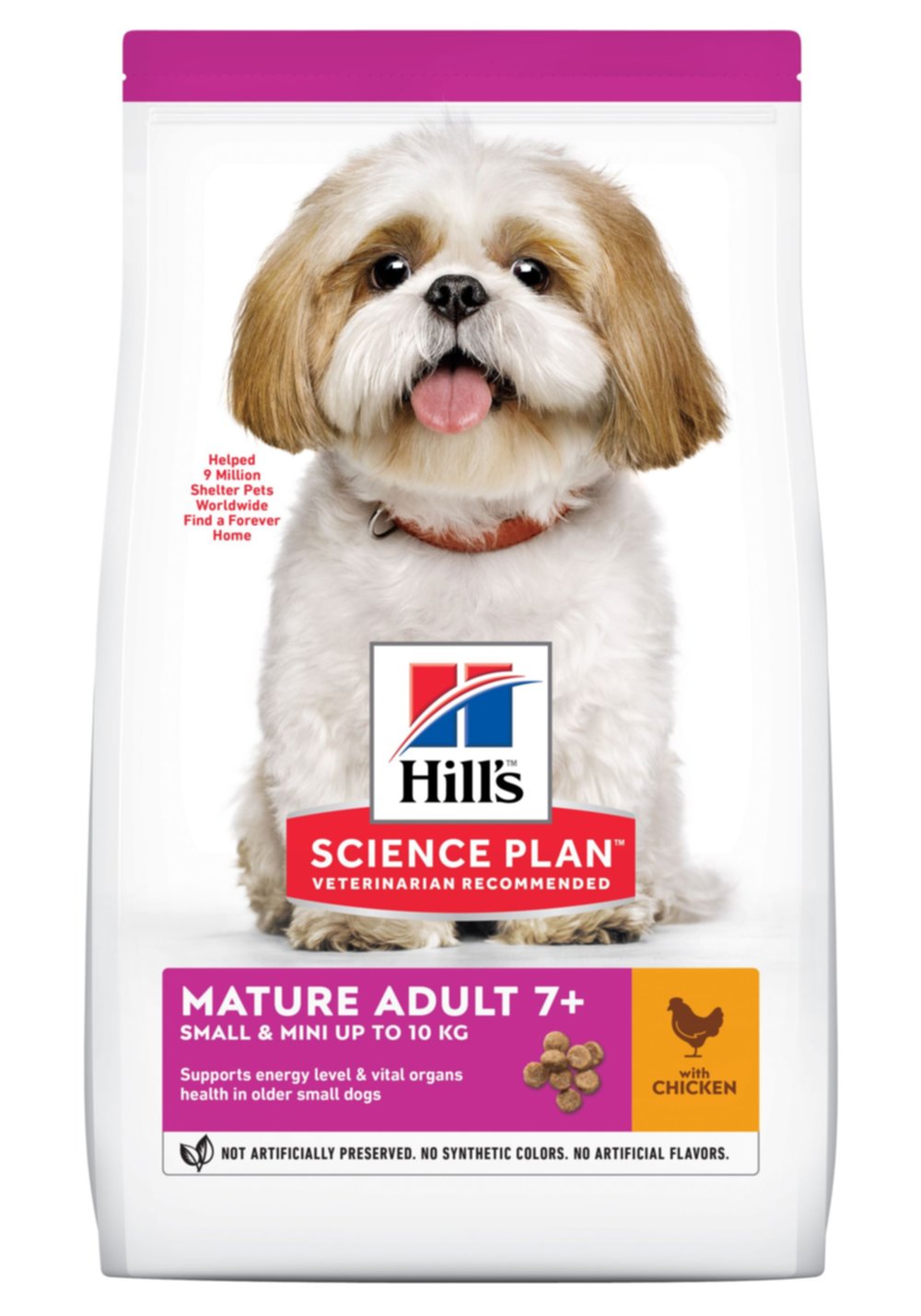 Croquettes chien Adult & Small/miniature poulet 3 kg - HILL'S SCIENCE PLAN