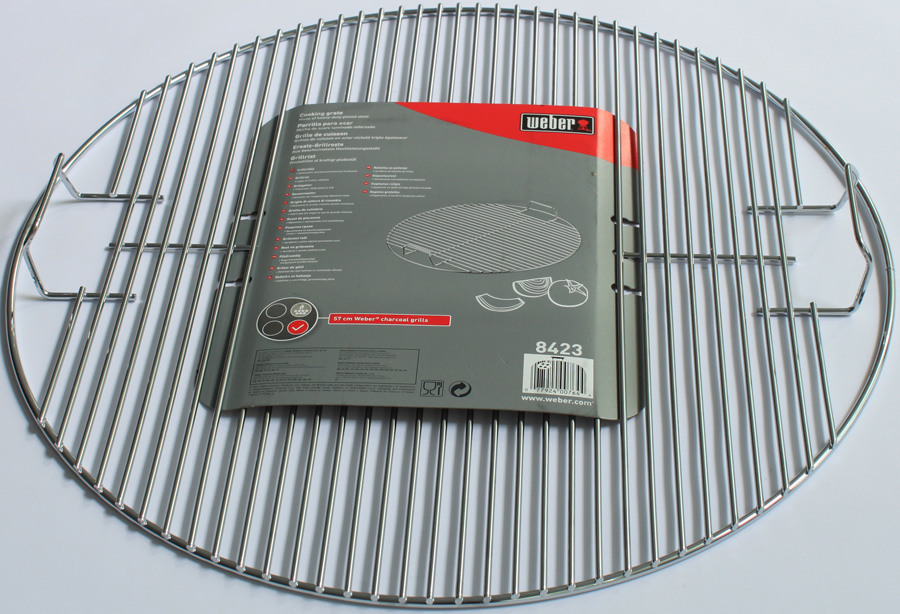 Grille de cuisson chromée pour barbecue Ø57 cm - WEBER