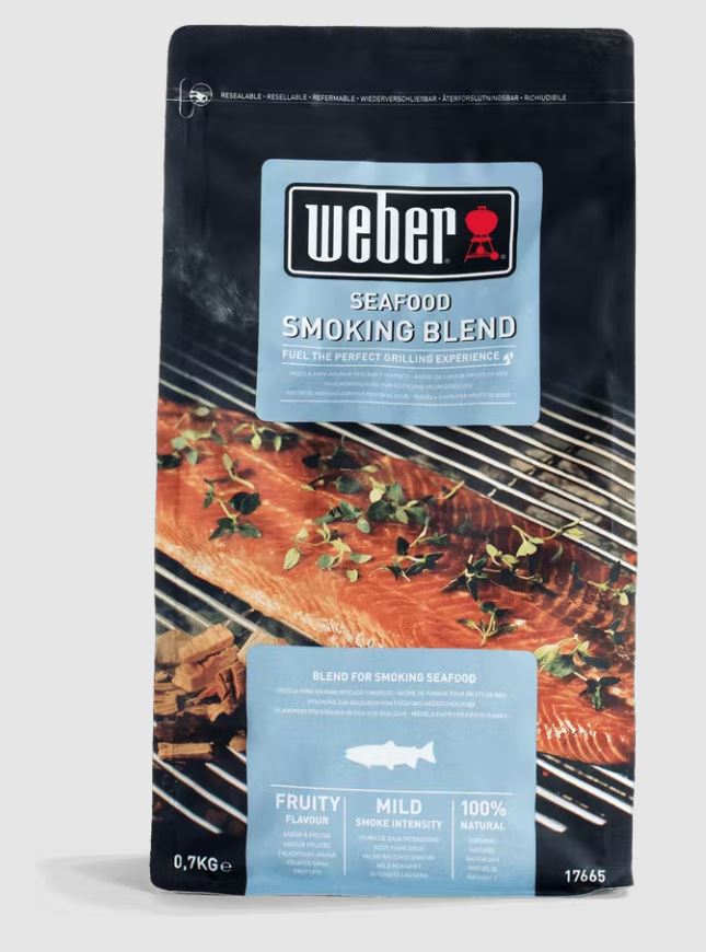 Boîte de bois de fumage pour fruits de mer 0,7kg - WEBER