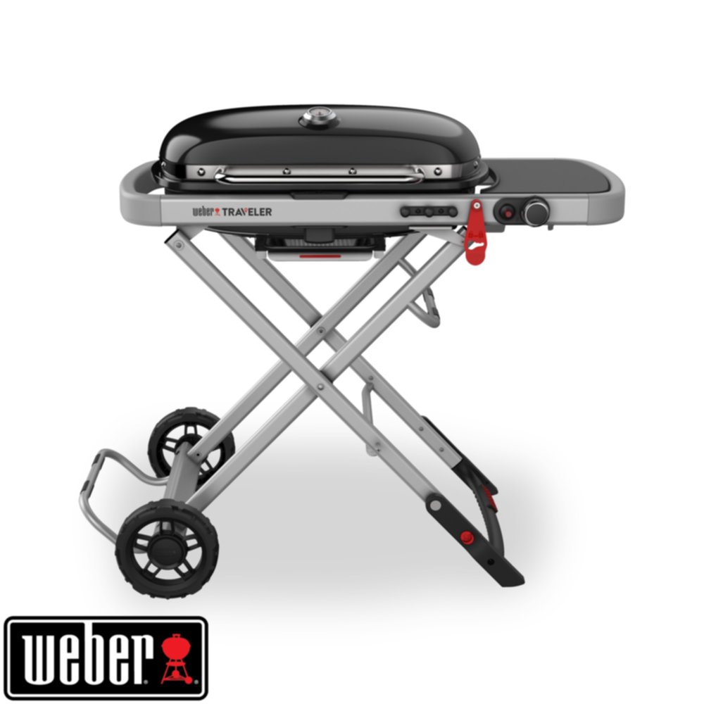 Barbecue à gaz Traveler noir - WEBER