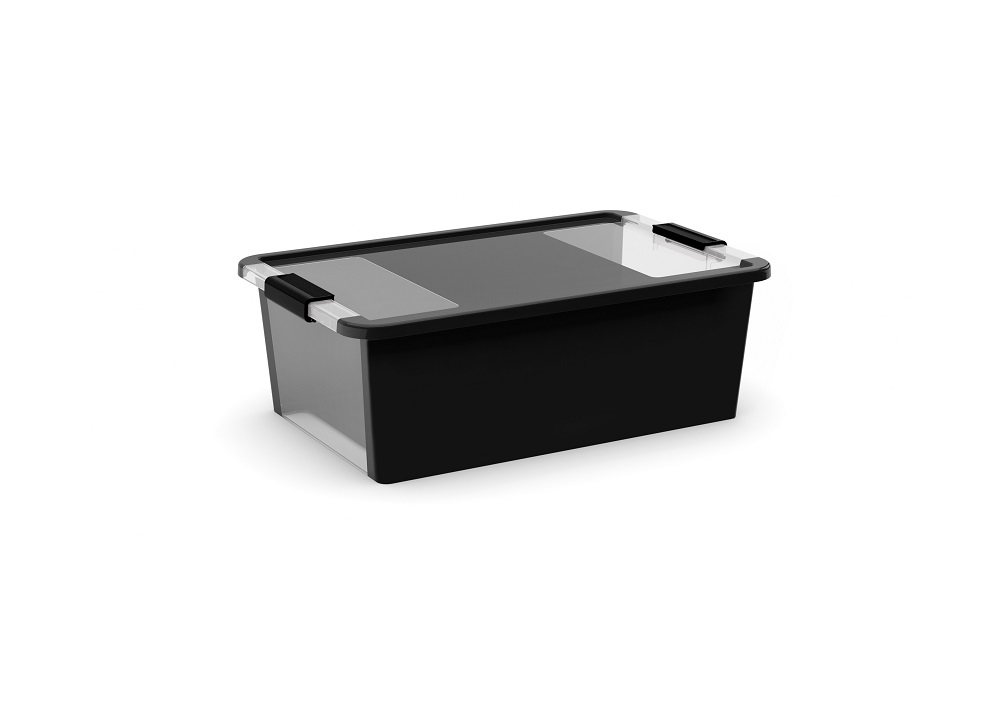 Bac de rangement 26L Bibox M noir - ZIBRO