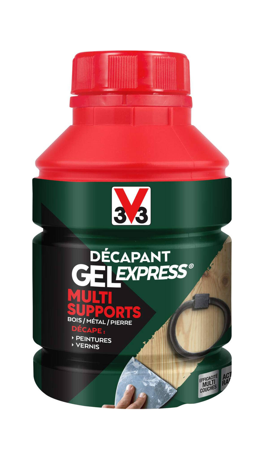 décapant gel express multisupport 0.25l - V33