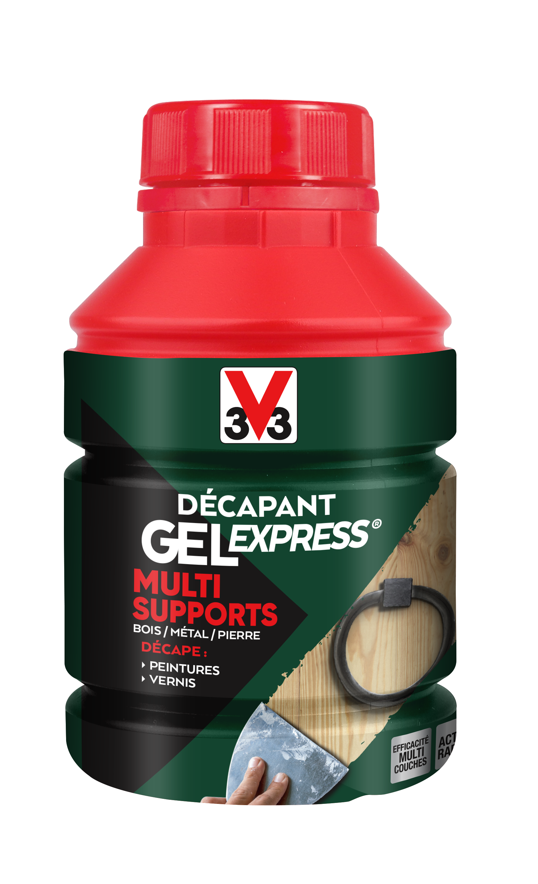 décapant gel express multisupport 0.25l - V33