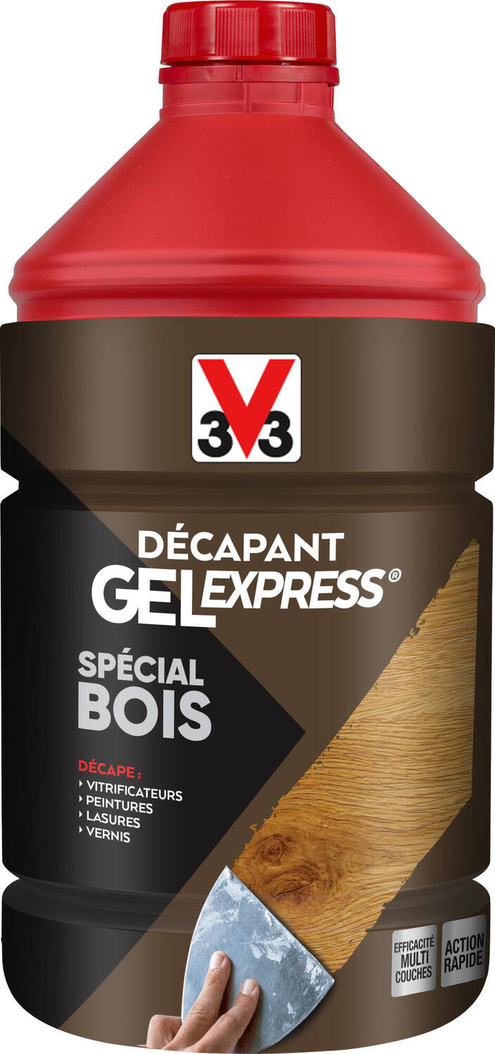 Décapant gel express spécial bois 2L - V33