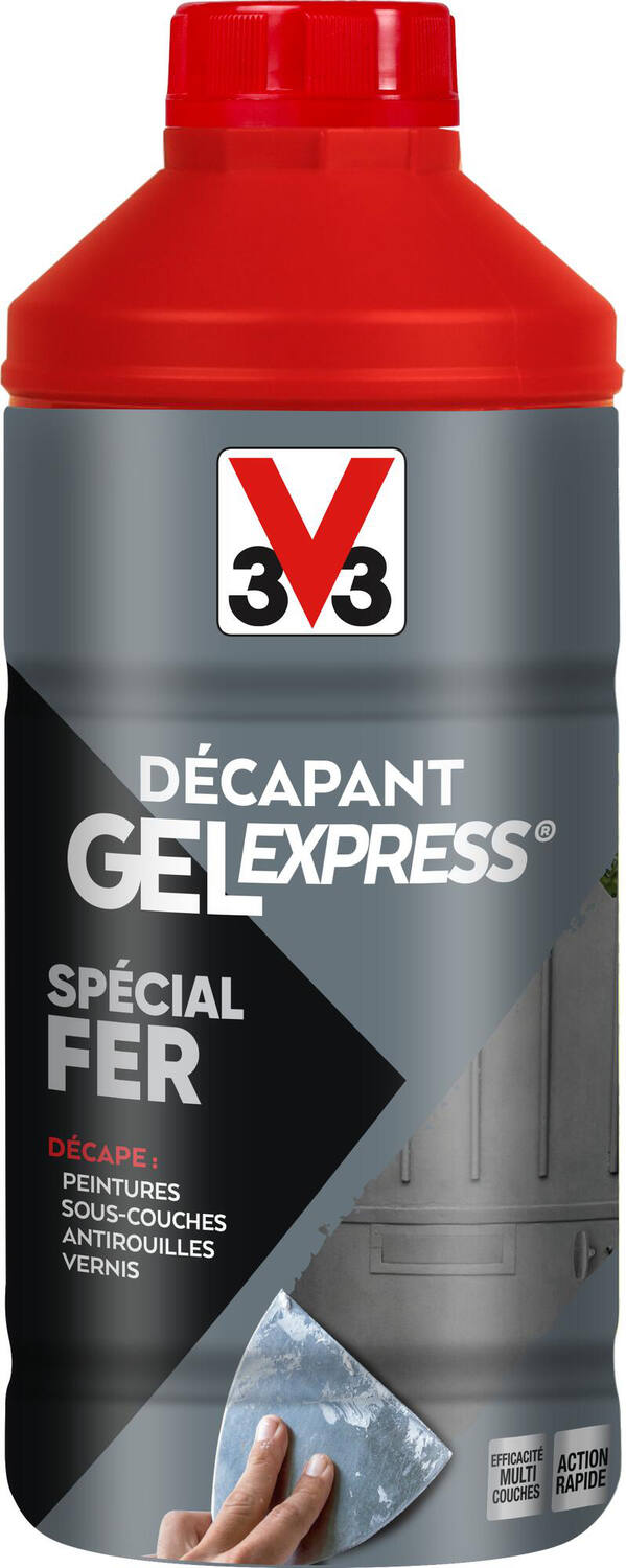 Décapant Gel Express Spécial Fer 1L - V33