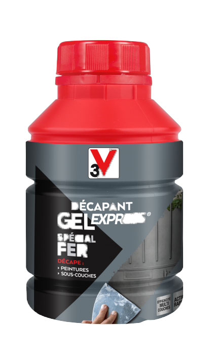 Décapant gel express spécial fer 0.25l - V33
