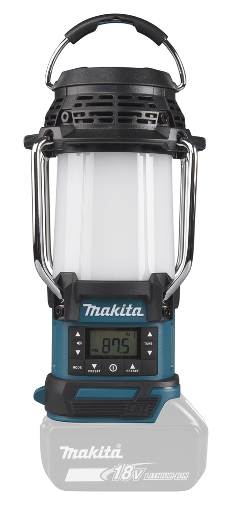 Radio avec lanterne sans fil led dmr055 14,4/18v li-ion