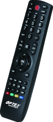 Télécommande universelle 4 en 1 noire - OPTEX