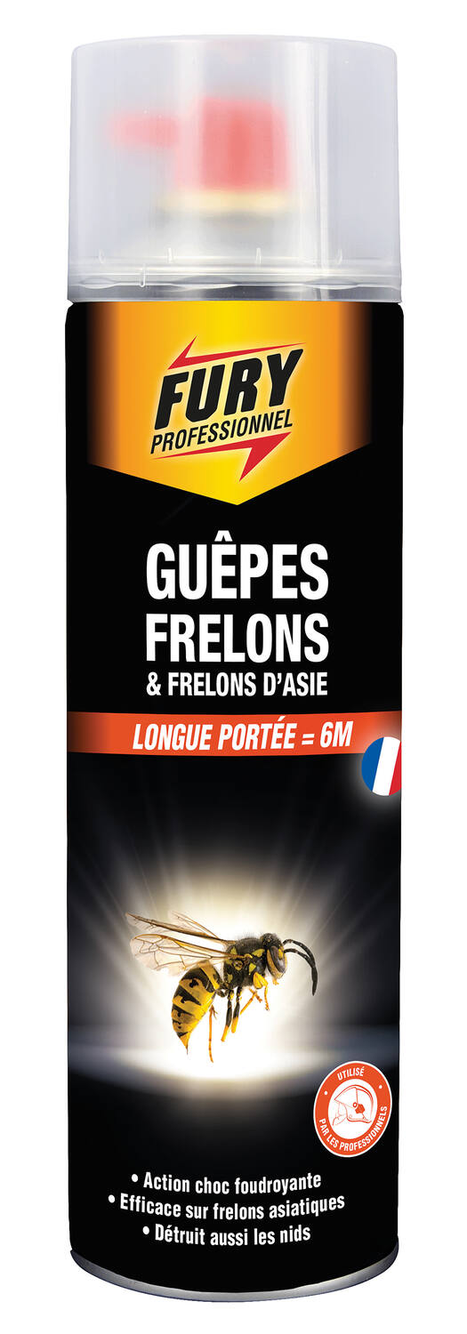 Frelons & guêpes extérieur 500ML FURY