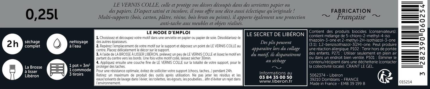 Vernis colle 0.25l - LIBERON