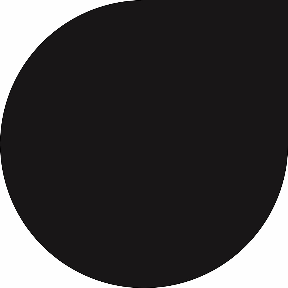 Plaque de protection de sol goutte d'eau noir 120x120 - DIXNEUF