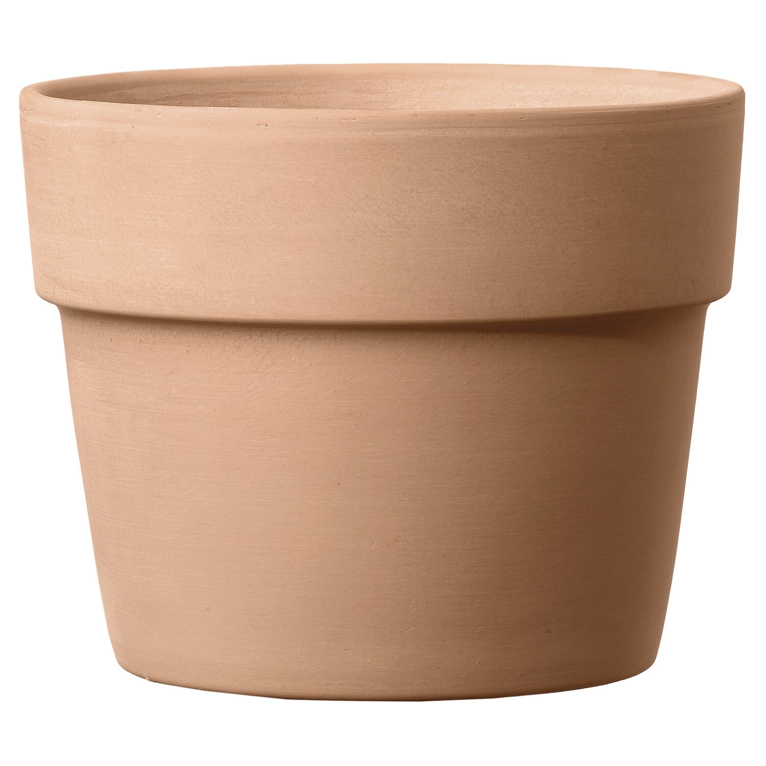 Cache-pot 13cm terre rosée perfetto white