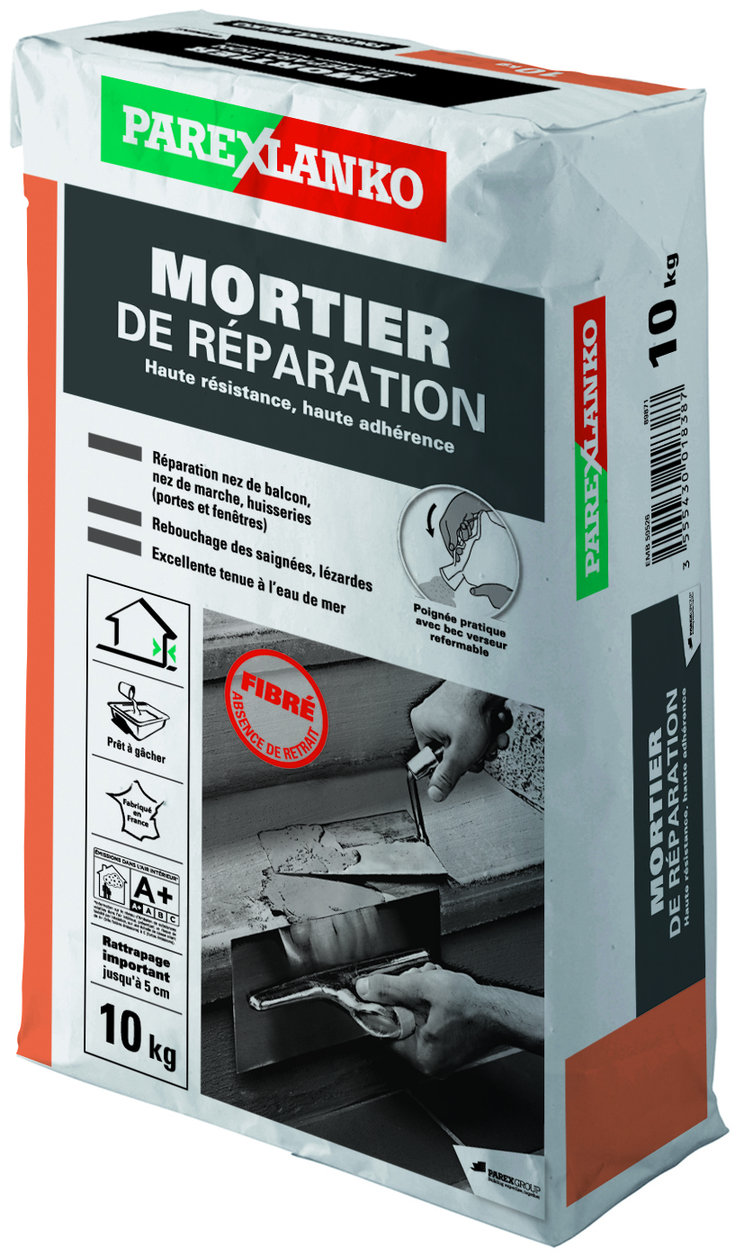 Mortier de réparation 10kg - PAREXLANKO