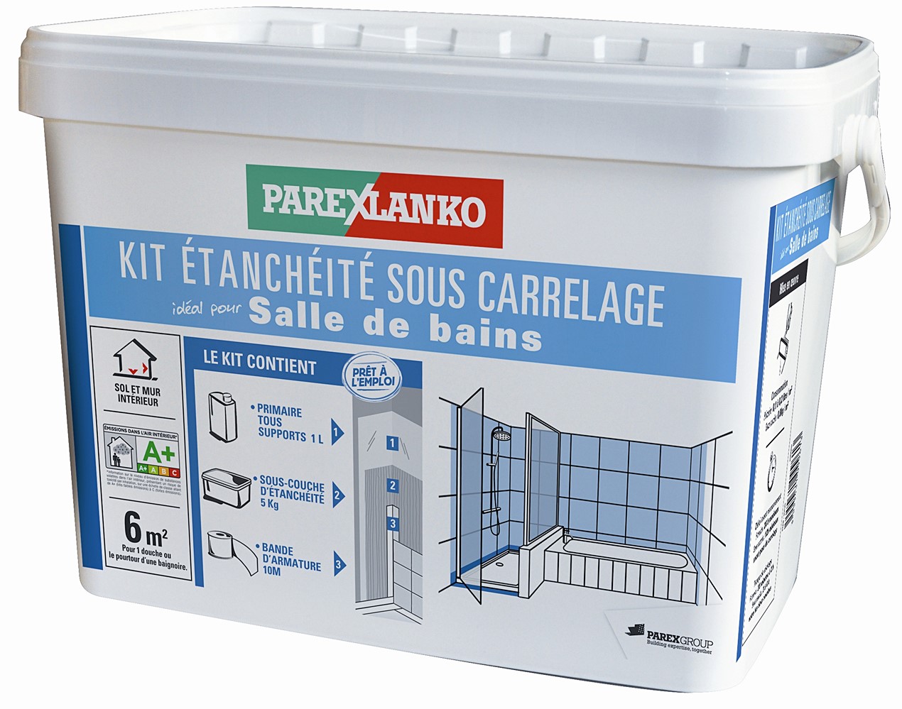 Kit étanchéité sous carrelage - PAREXLANKO