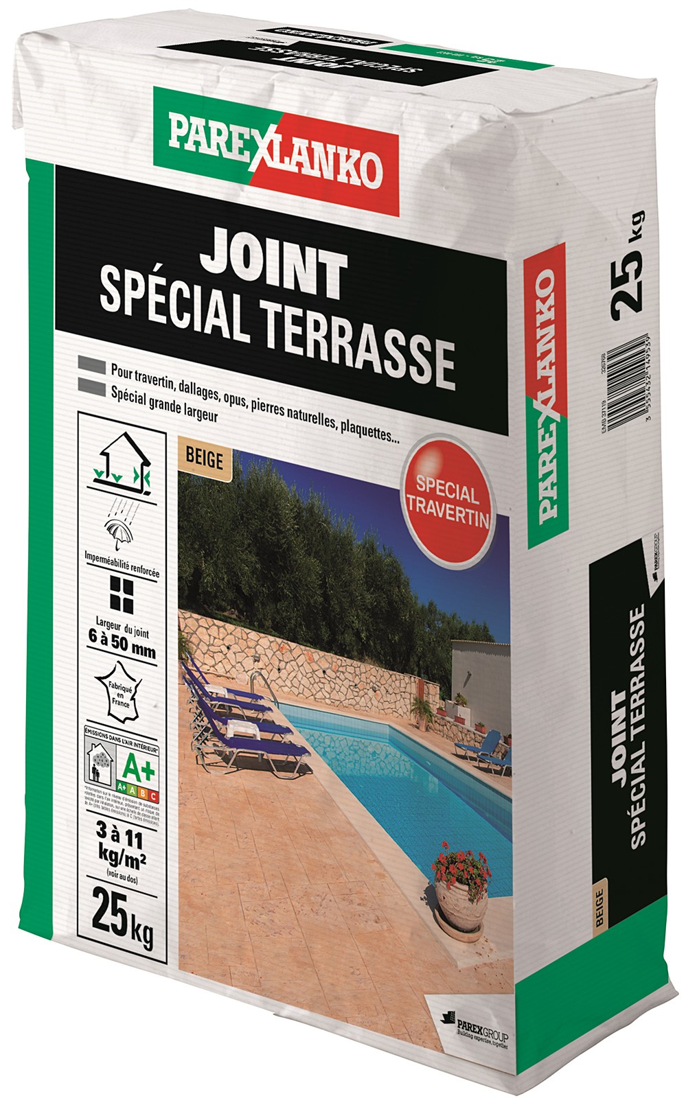 Joint spécial extérieur terrasse beige - PAREXLANKO