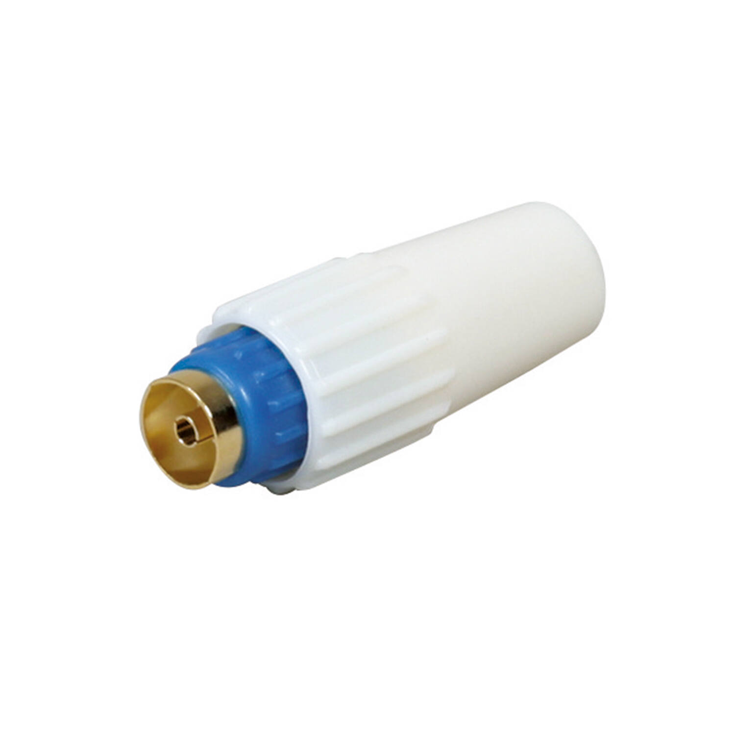 Fiche femelle coale 9.52mm connectique or - OPTEX