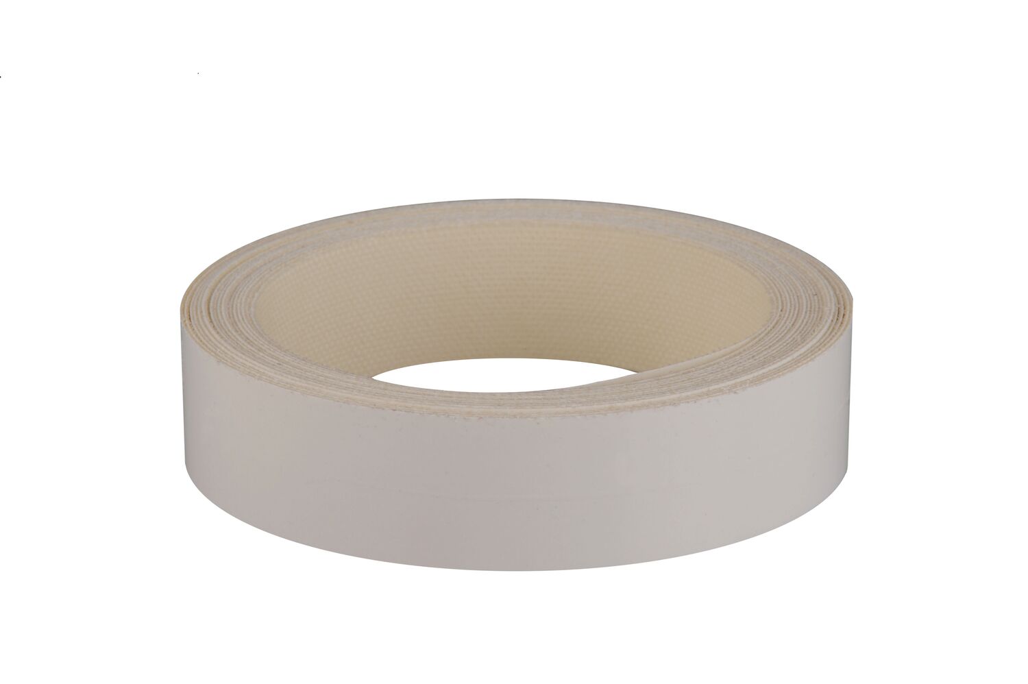 Bande de chant mélaminée blanc brillant 23mm x 5ml