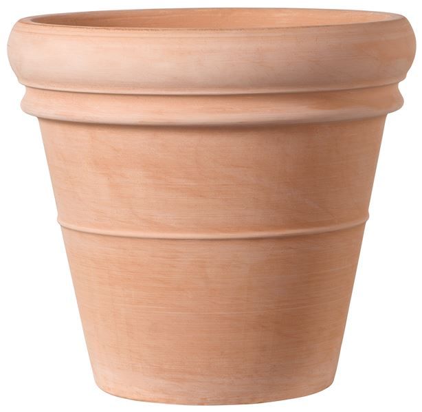 Pot 62cm terre rosée doppio