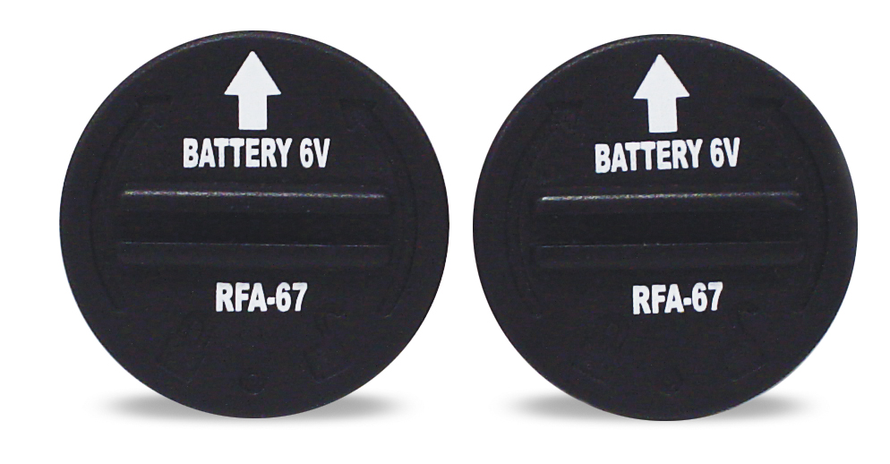 Pack de 2 piles 6 volts 