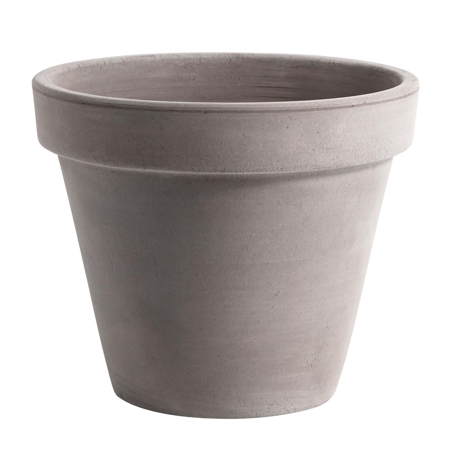 Pot Greige en Terre cuite Ø25cm