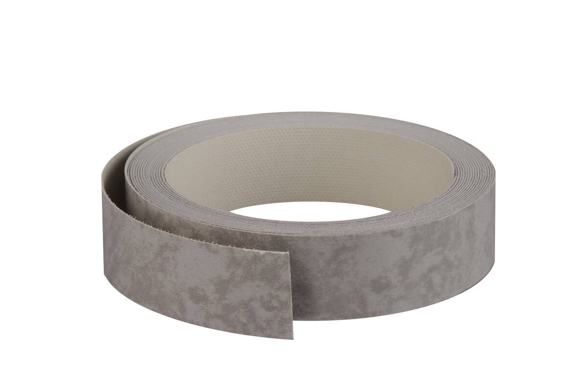 Bande de chant mélaminée thermocollant 5 ml x 23 mm béton - SPTD