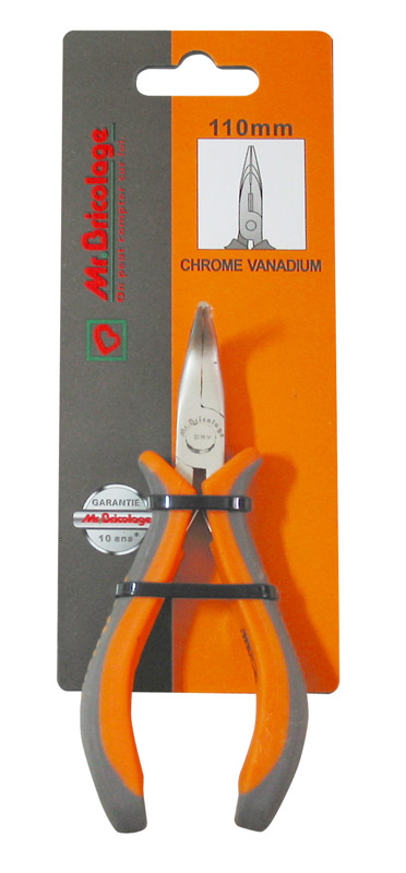 Pince mini 1/2 ronde bec l - MR BRICOLAGE