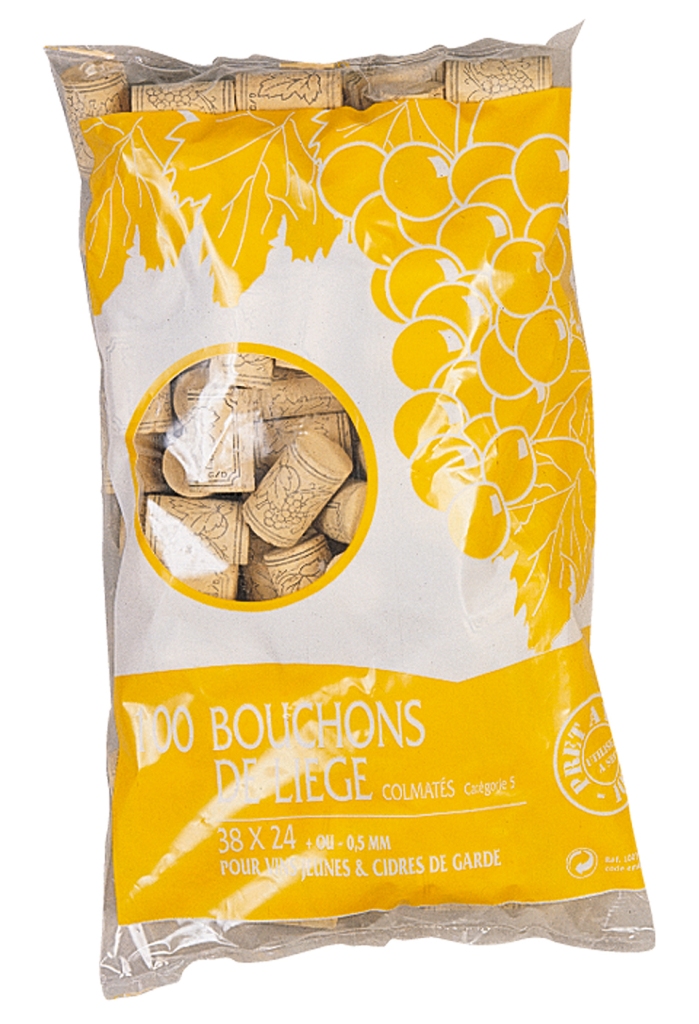 100 Bouchons Liège pour Vins de Pays - DUHALLE
