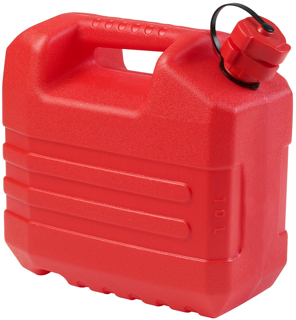 Jerrican hydrocarbure plastique 10L - EDA PLASTIQUES