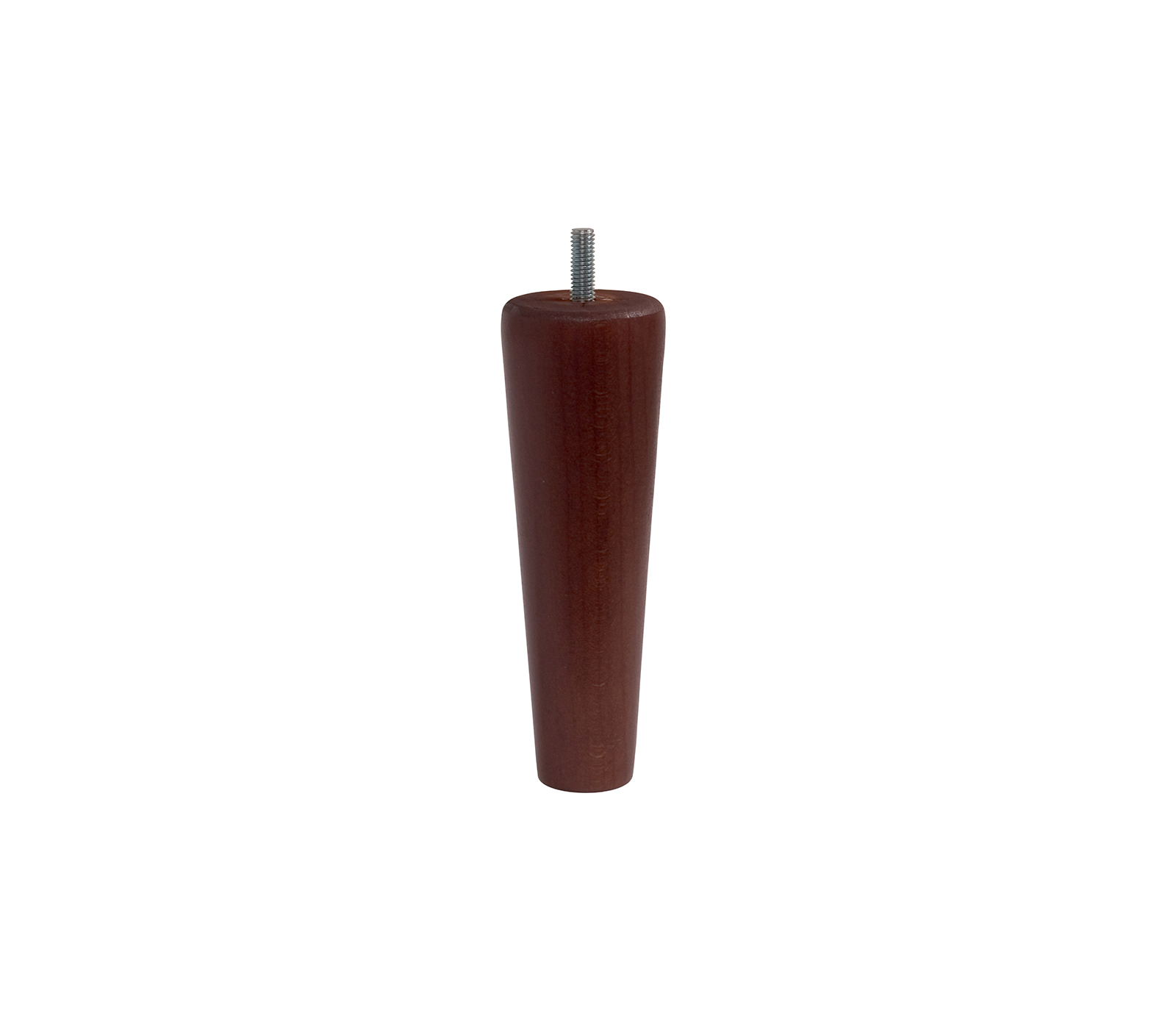 Pied de lit fuseau noyer H.150 Ø58 mm - EVOLUDIS