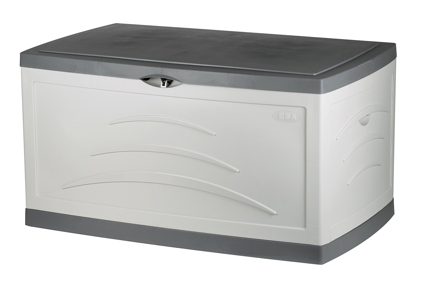 Coffre de rangement intérieur/extérieur 500L Serena gris - EDA