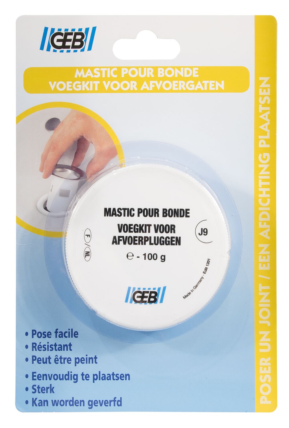 Mastic Bonde Beige 100gr - GEB