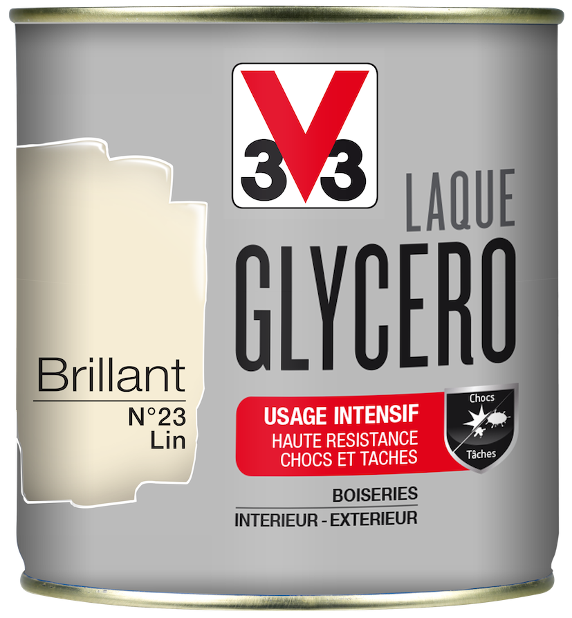 laque glycero brillante 0,5L lin - V33