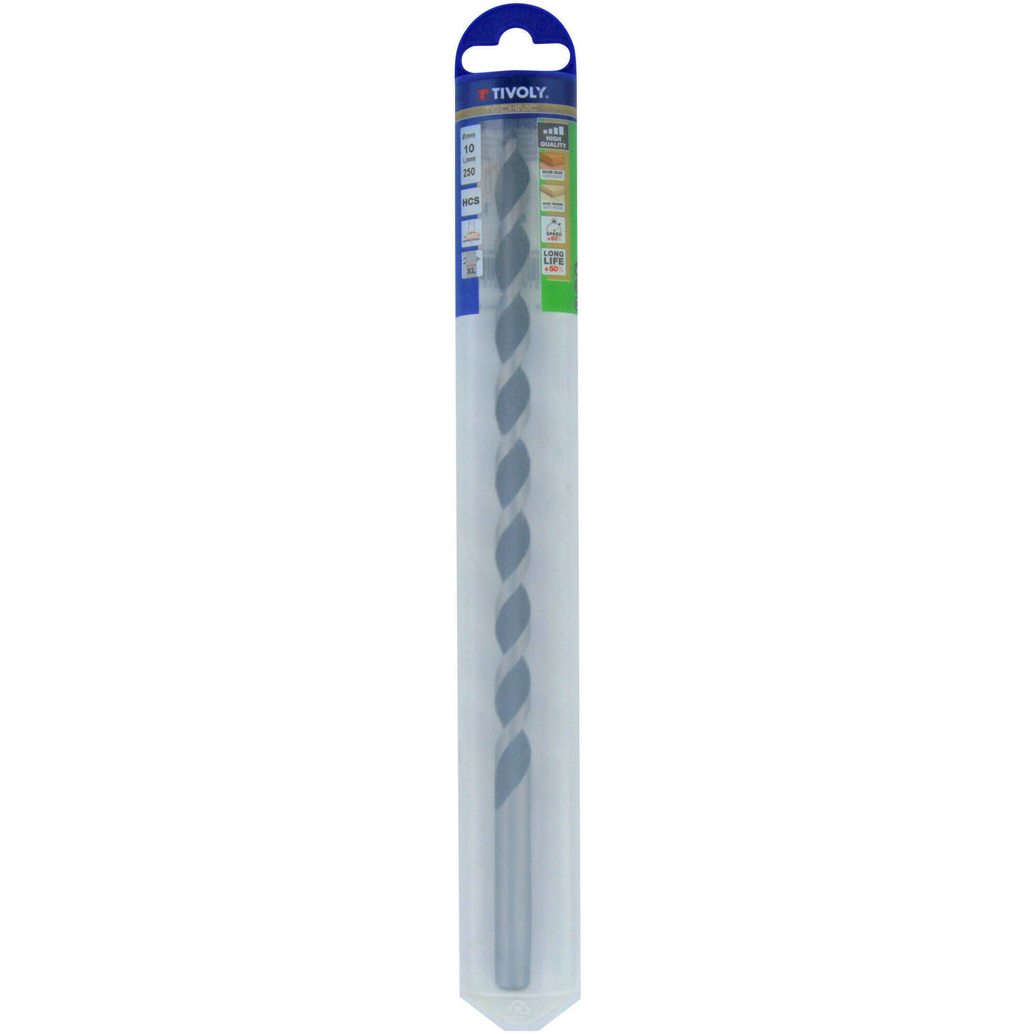 Foret bois long Ø10 L250 mm - TIVOLY