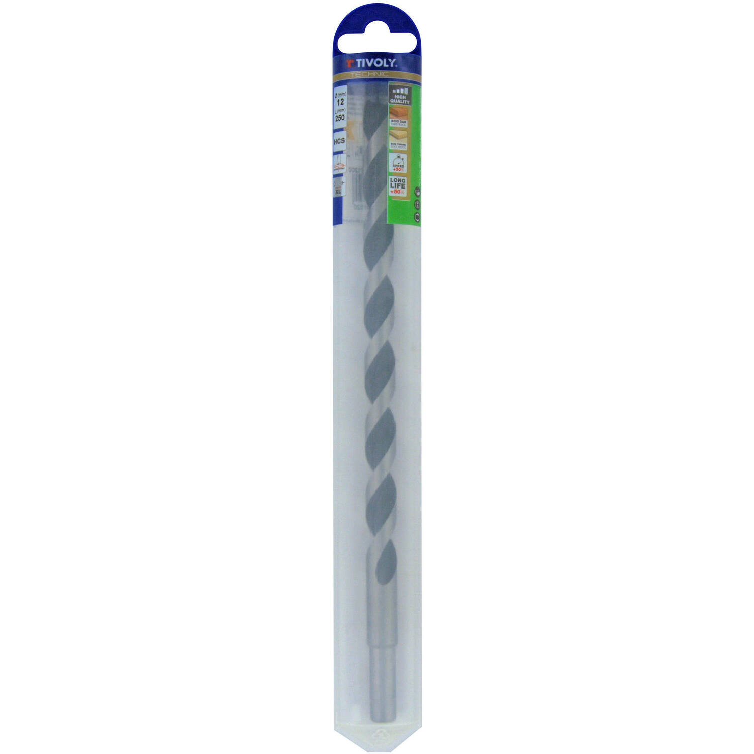 Foret bois long Ø12 L250 mm - TIVOLY